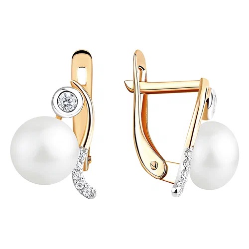 Серьги из золота 290-1-1191Р