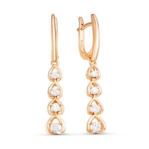 Серьги из золота 02-2793