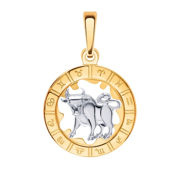 Подвеска из золота 5226/телец