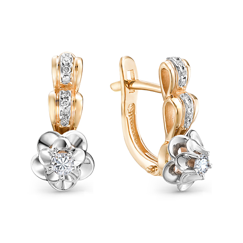 Серьги из золота 2-106-737