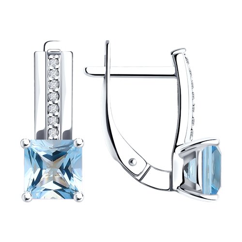 Серьги из золота 52-320-01729-1