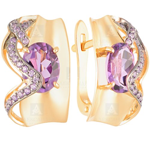 Серьги из золота кл2309а-2