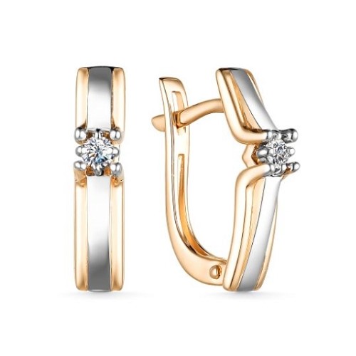 Серьги из золота 25679-100