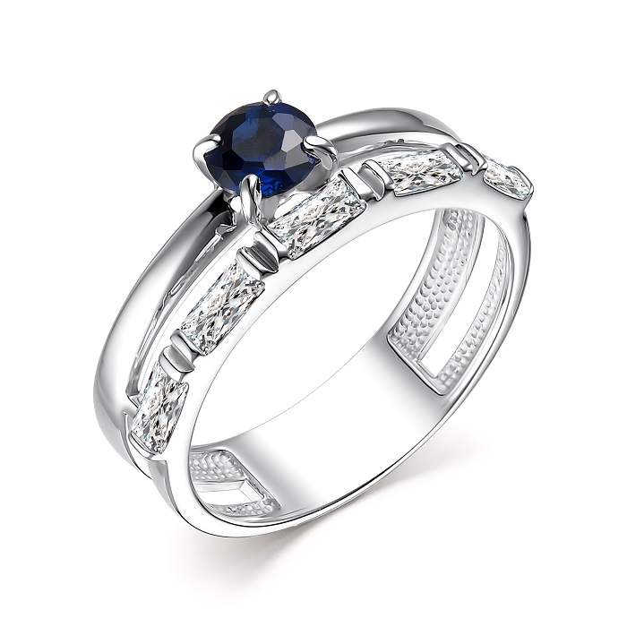 Кольцо из серебра 01-3377/0ГТС-00