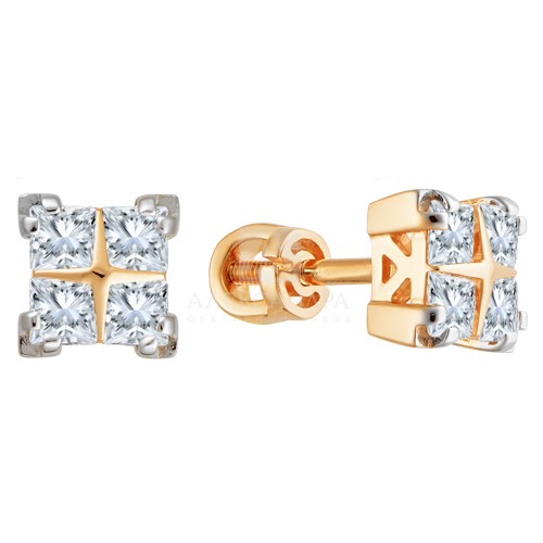 Серьги из золота кл3260а-01