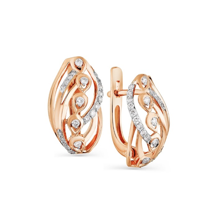 Серьги из золота 2-107-471