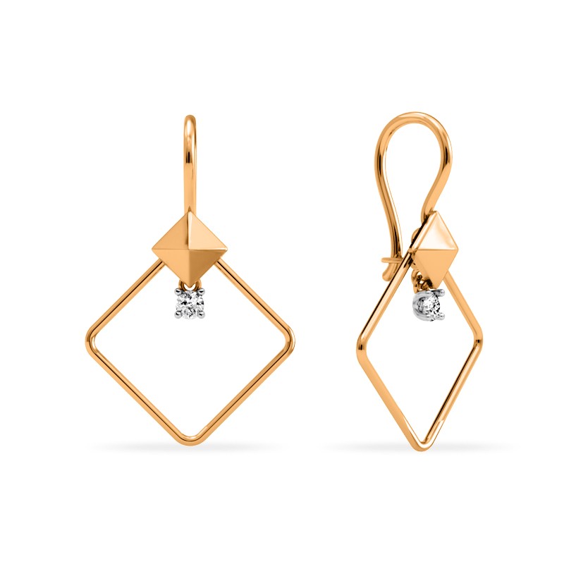 Серьги из золота 01-216555