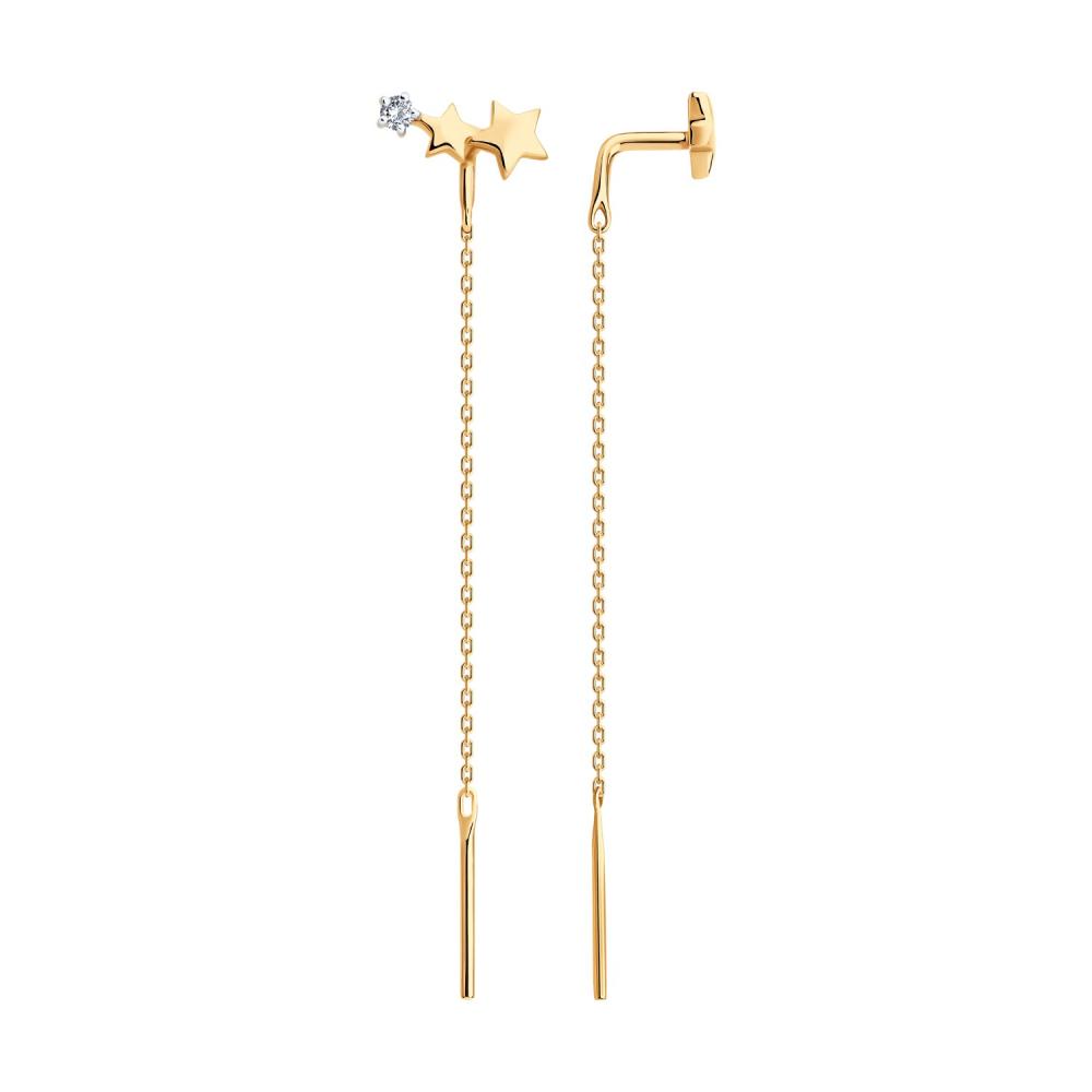 Серьги из золота 0200537