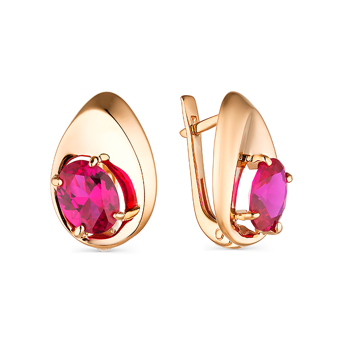 Серьги из золота 2-794.