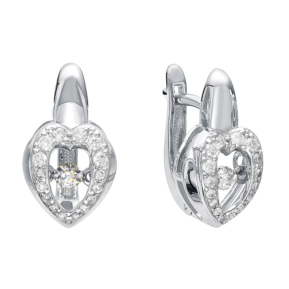 Серьги из золота 02-2334