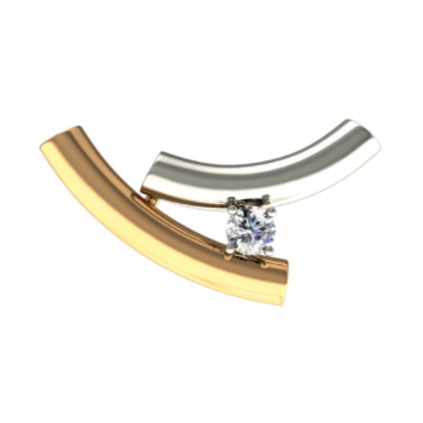 Брошь из золота 08-317371