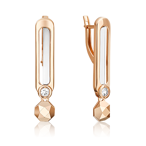 Серьги из золота 02-5051-00-201-1111