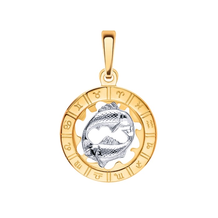 Подвеска из золота 5236/рыбы