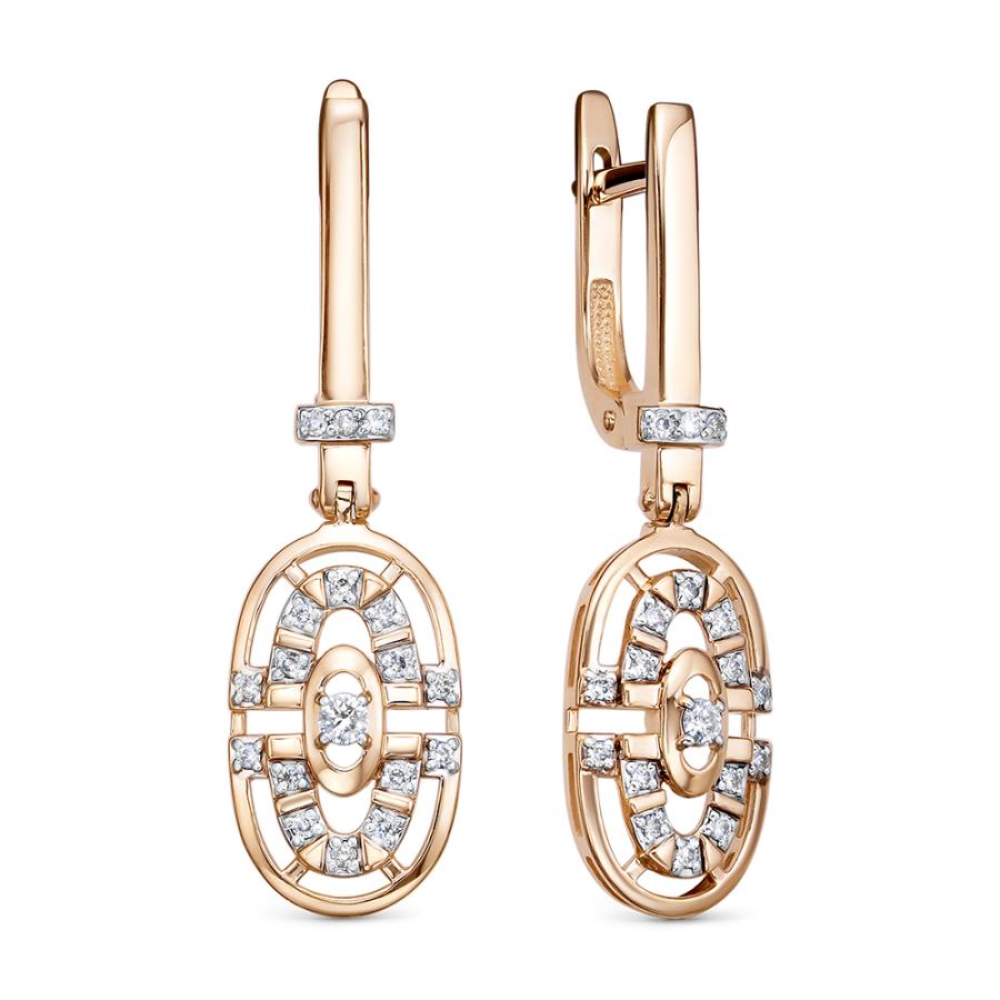 Серьги из золота 02-5568