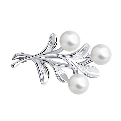 Брошь из серебра 94040284