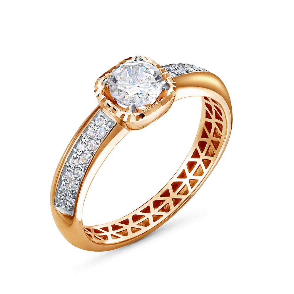 Кольцо из золота 10-10575_f-201