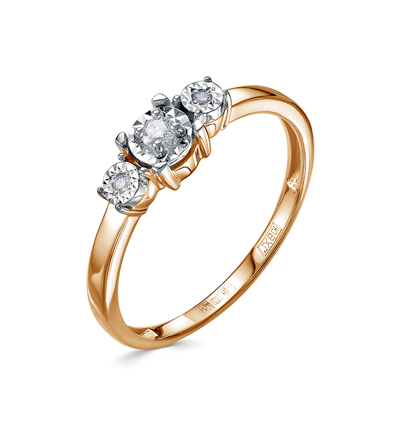 Кольцо из золота БР112871