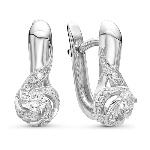 Серьги из золота 02-1921
