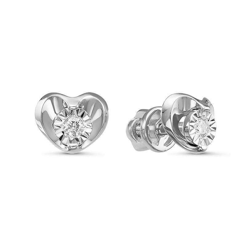Серьги из золота БР150815б