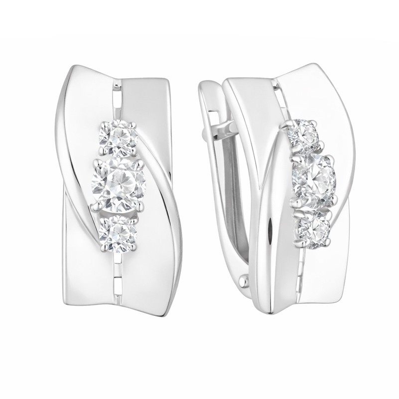 Серьги из золота кл3269а-62