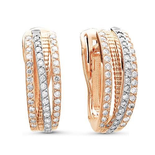 Серьги из золота 02-1191