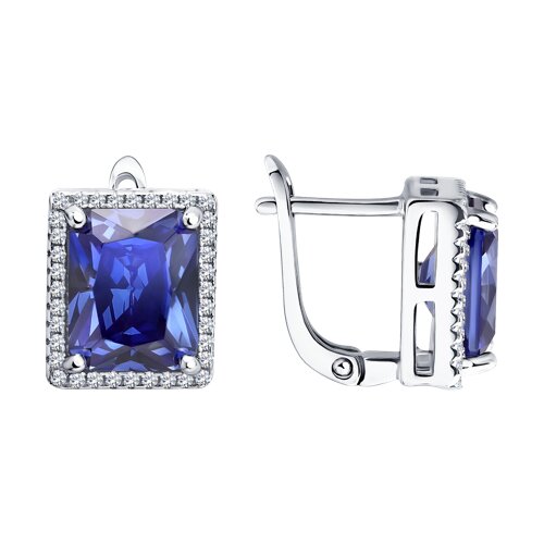 Серьги из серебра 94027611-91