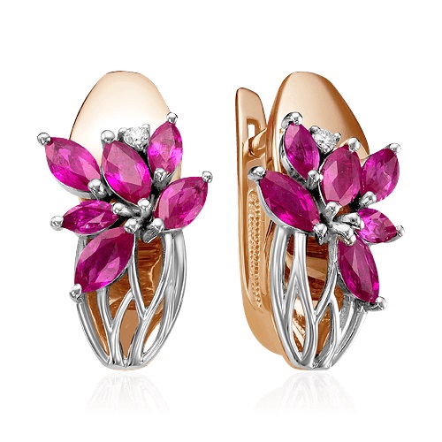 Серьги из золота 02-3183/3