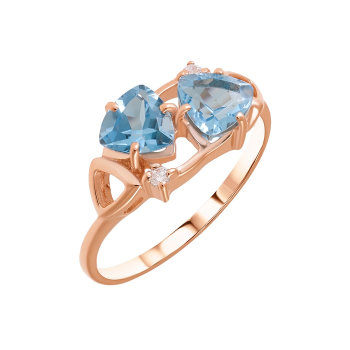 Кольцо из золота 1-442