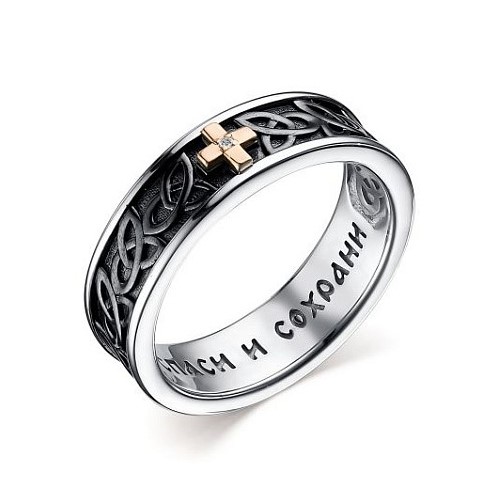 Кольцо из серебра 01-2817/000Б-17