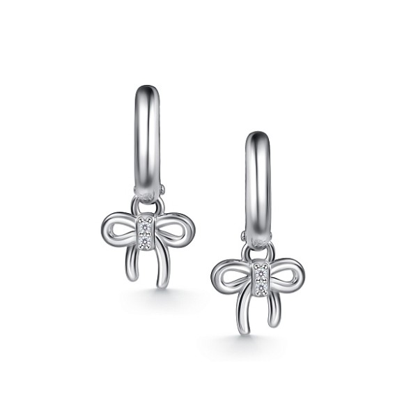 Серьги из серебра 02-4784/00КЦ-00