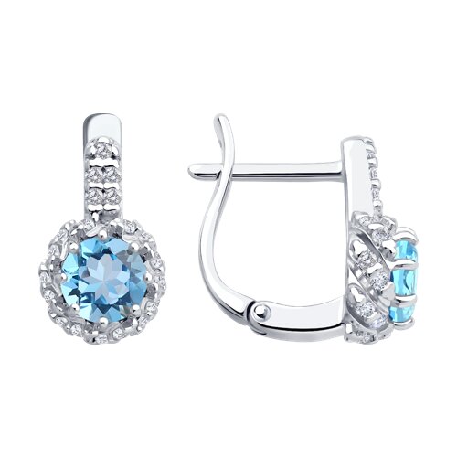 Серьги из серебра 92023170
