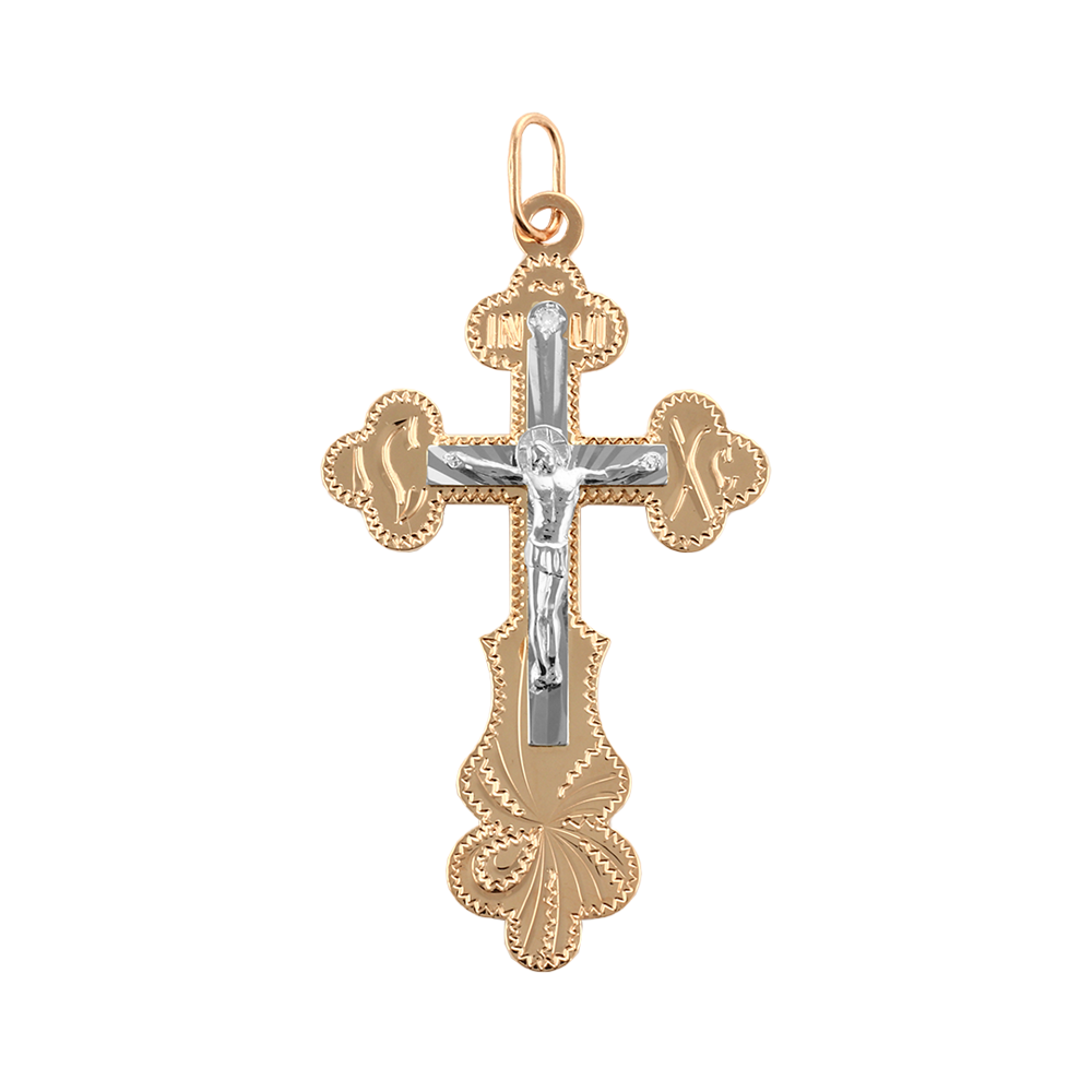 Крест из золота 102-СК-46.13-14