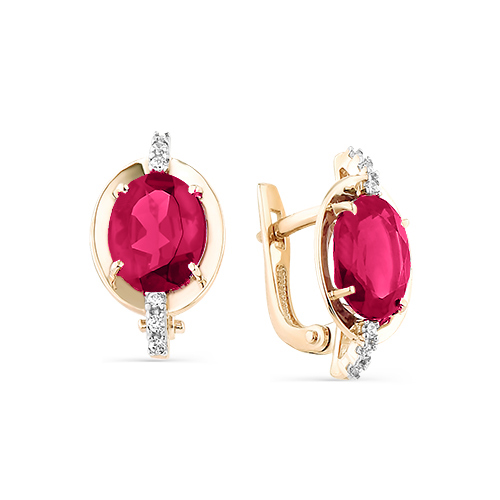 Серьги из золота 02-1-422-16