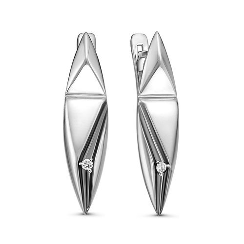 Серьги из золота БР121837б