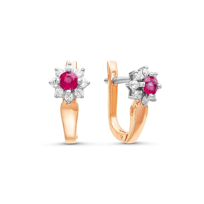 Серьги из золота 02-0128/1