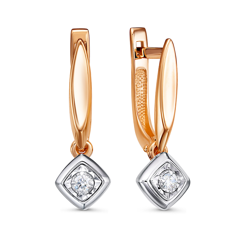 Серьги из золота БР121733