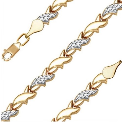 Браслет из серебра СТАБ 12