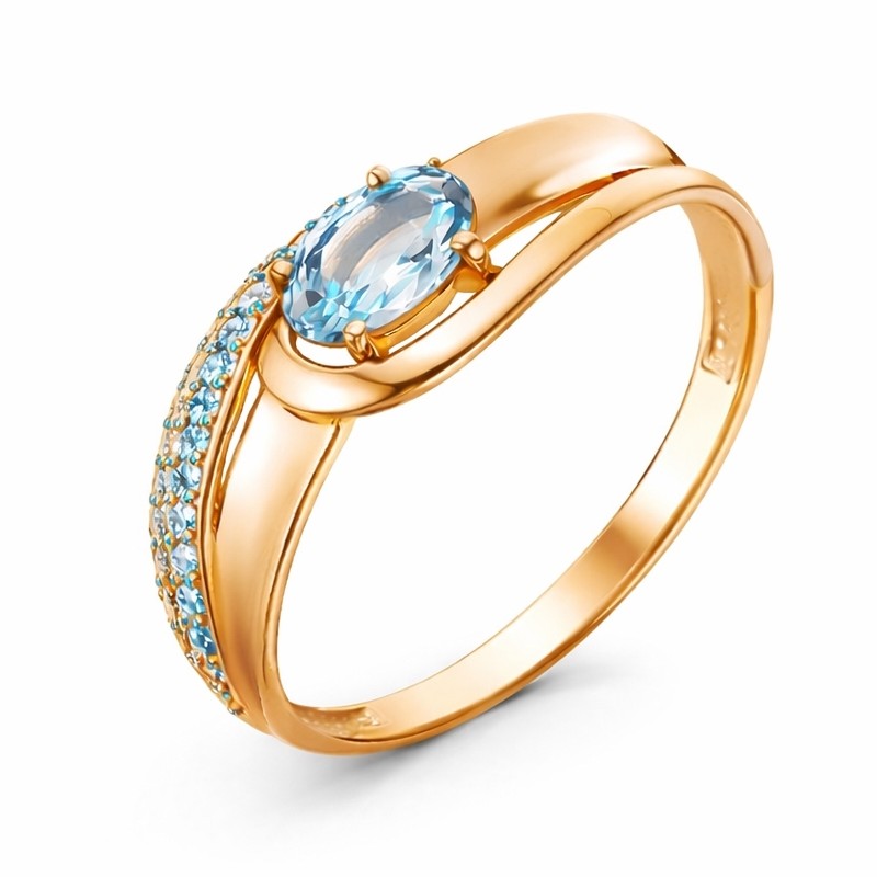 Кольцо из золота 100-1640_tpsst-112