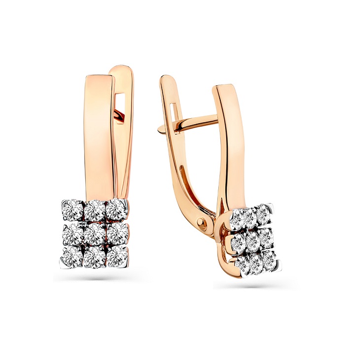 Серьги из золота 2-108450-00-00