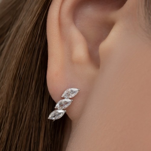 Серьги из золота СргЛ85_бцФ_бз585