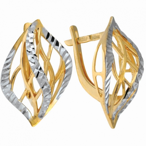 Серьги из золота 23-4-OO-E-083554