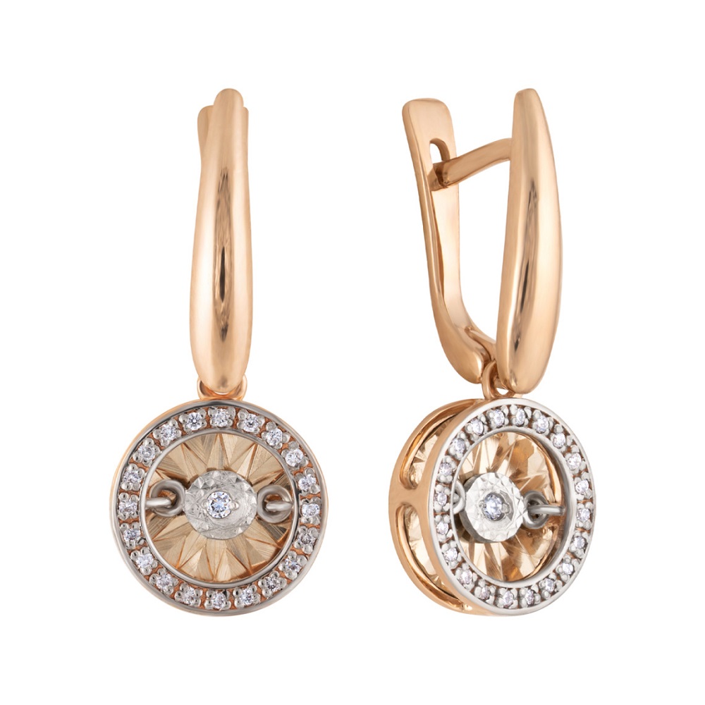 Серьги из золота 803-02082-10-13-00-50