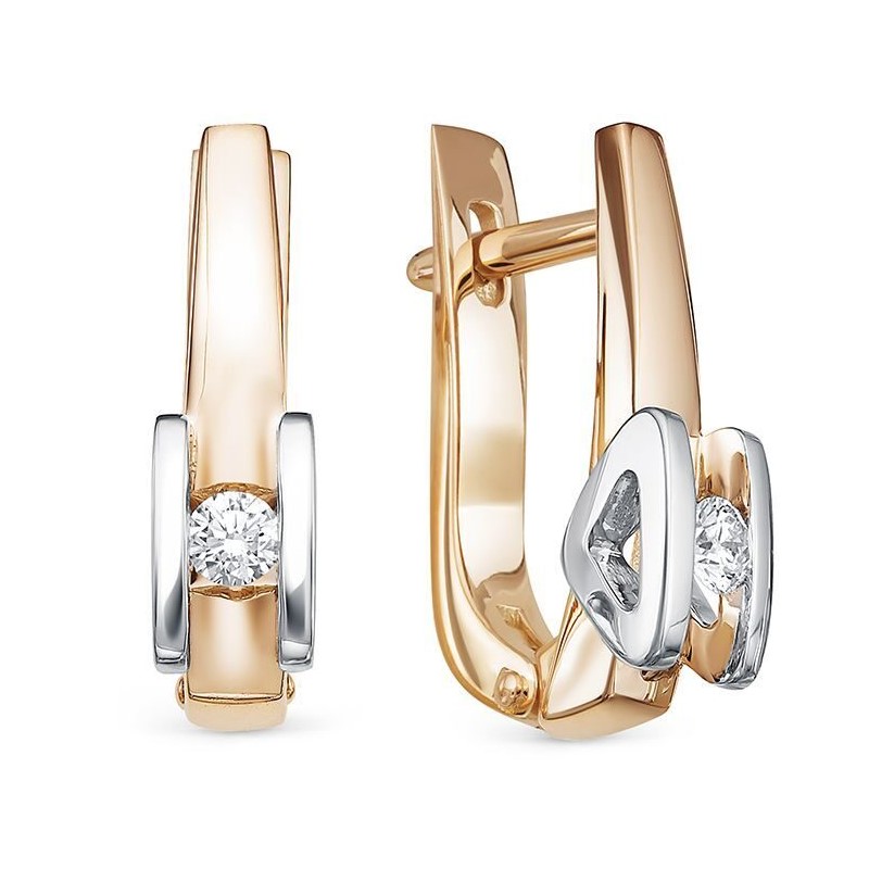 Серьги из золота 2-472-10