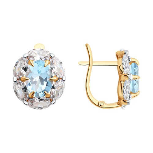 Серьги из золота 51-320-02291-1