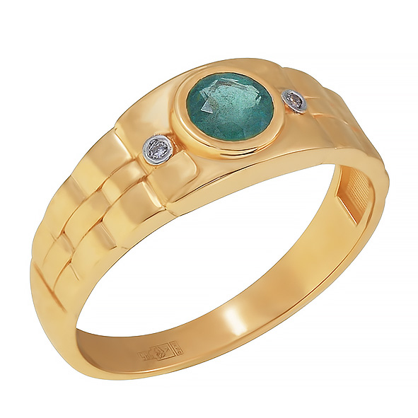 Кольцо из золота 901-00518-10-11-01-10