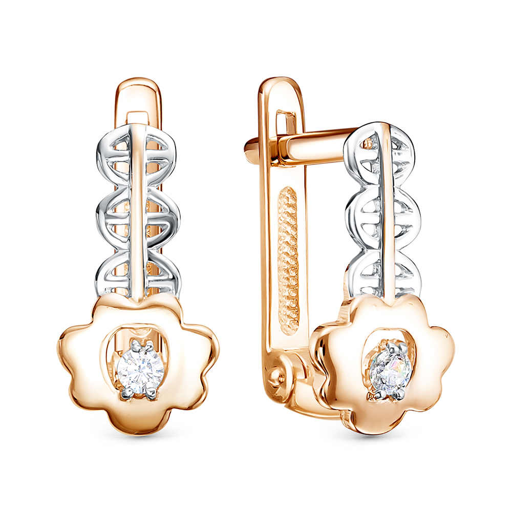 Серьги из золота ДК-122_f-002