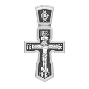Крест из серебра 473-18104