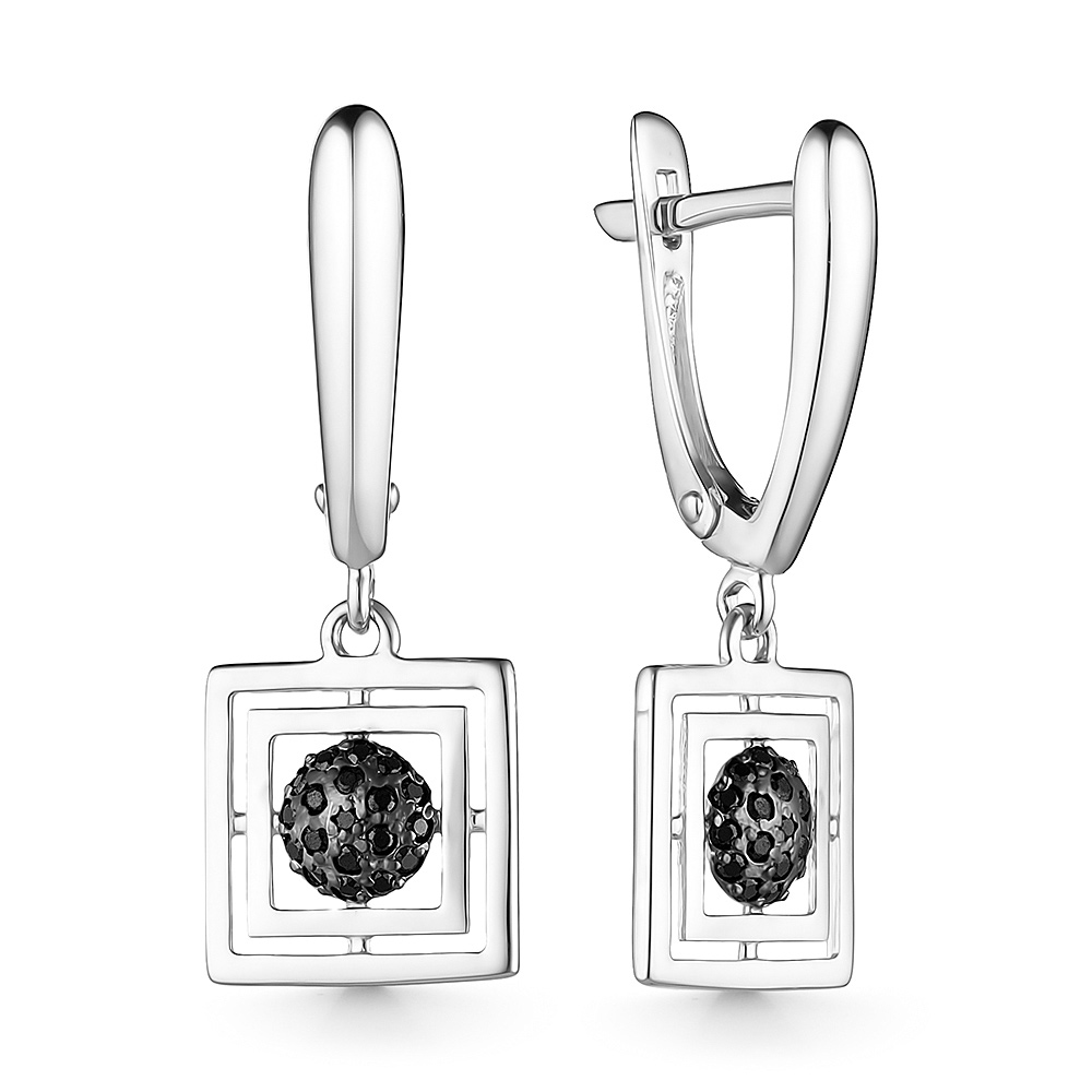 Серьги из серебра с4481