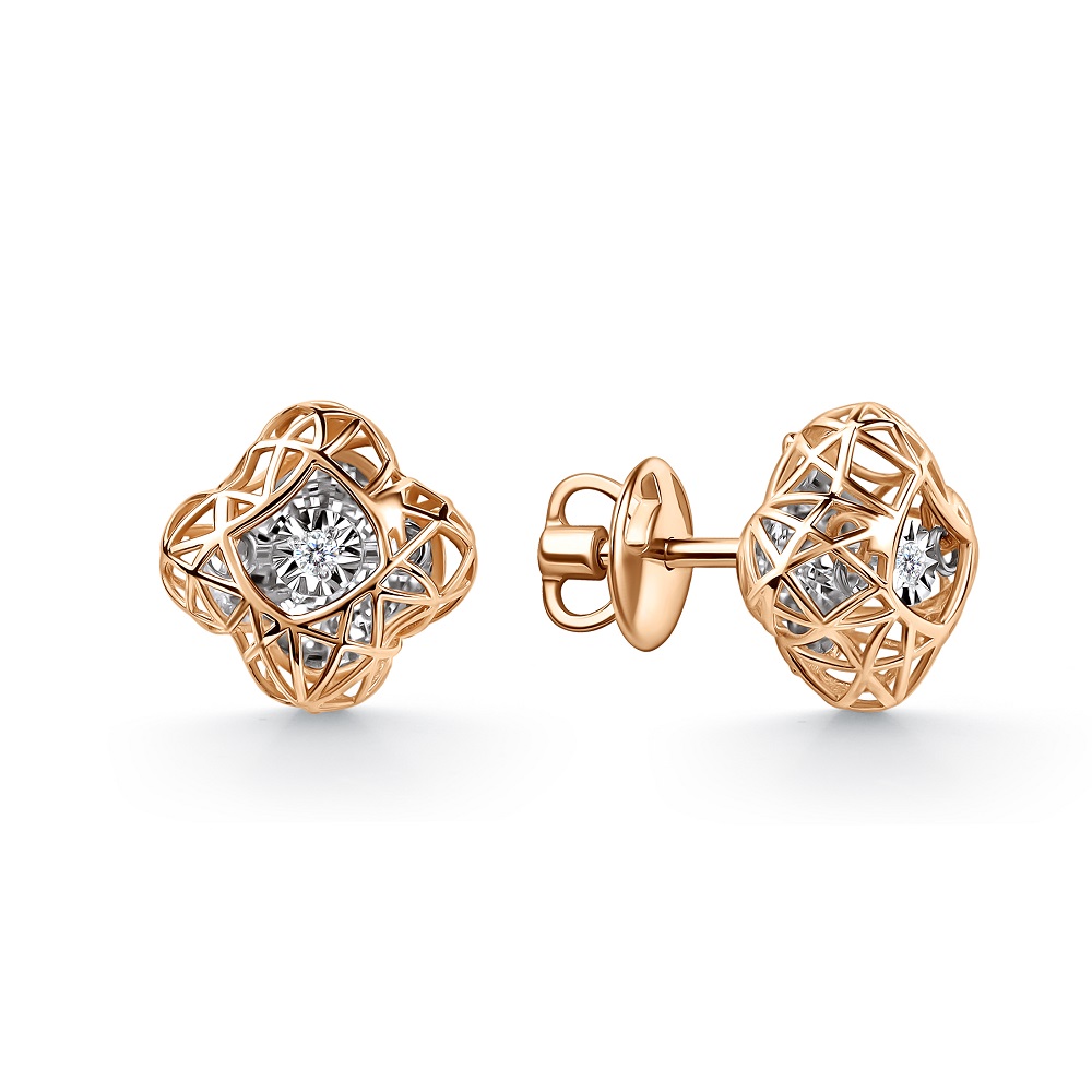 Пусеты из золота 12-11-51250-11-00