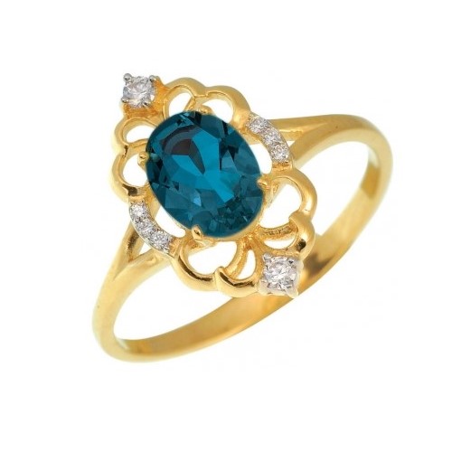 Кольцо из золота 23-1-BZ-R-082677